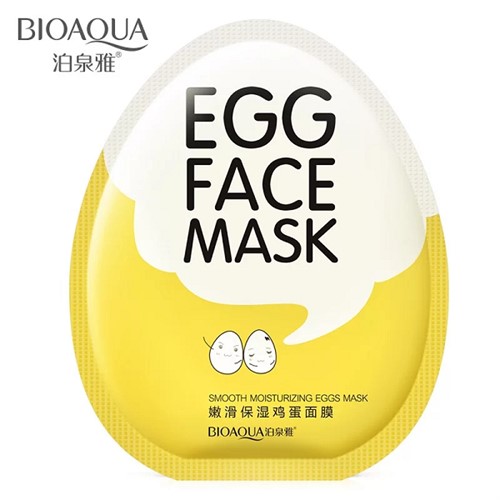 ماسک ورقه ای تخم مرغ بیوآکوا Egg face mask