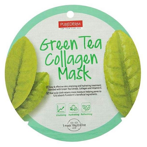 ماسک نقابی پیوردرم چای سبز